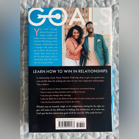 Relationship Goals by Michael Todd - New HB book - Picture 2 of 3